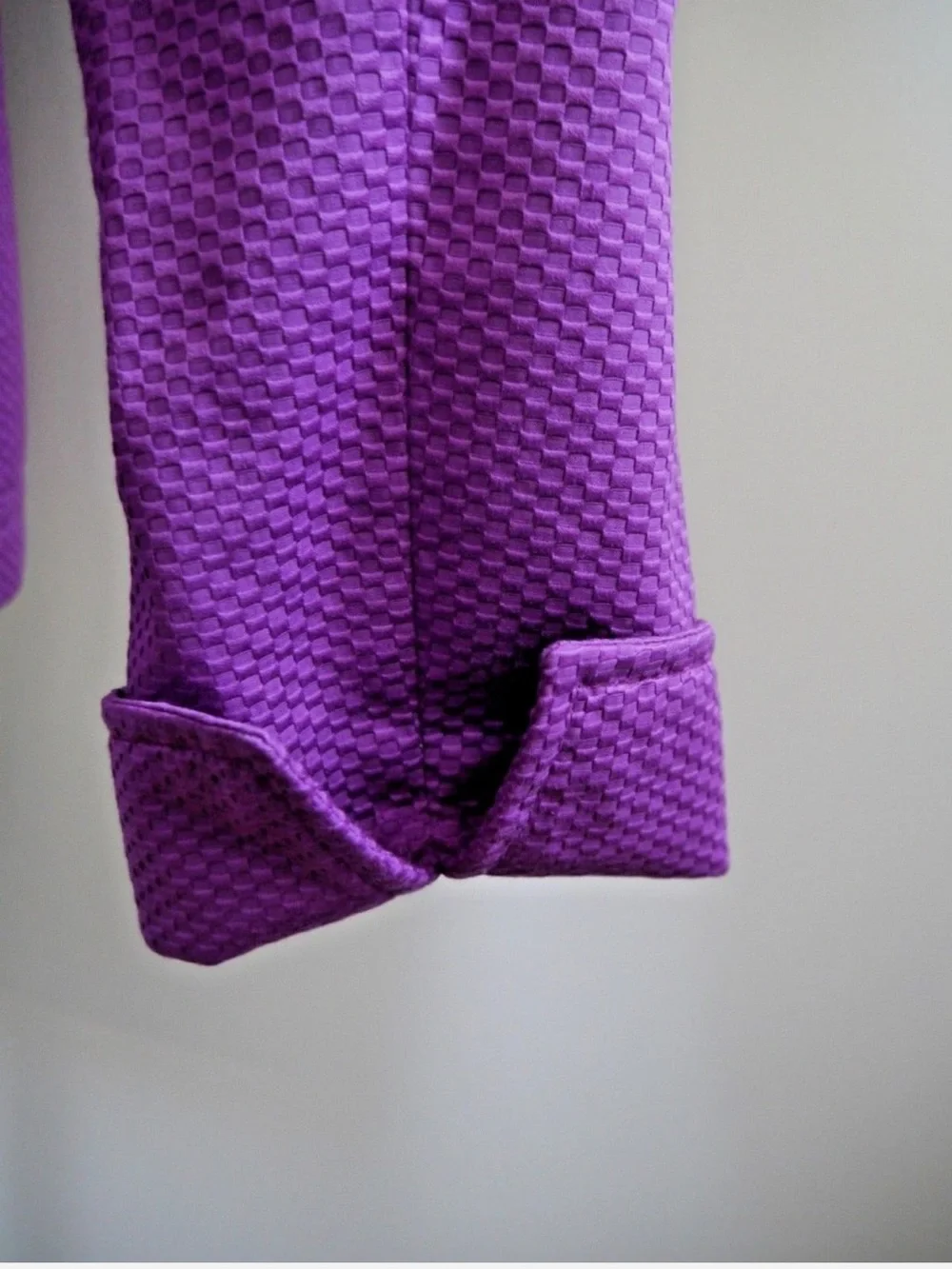 AKRIS PUNTO Textured Cotton Blazer Jacket 10